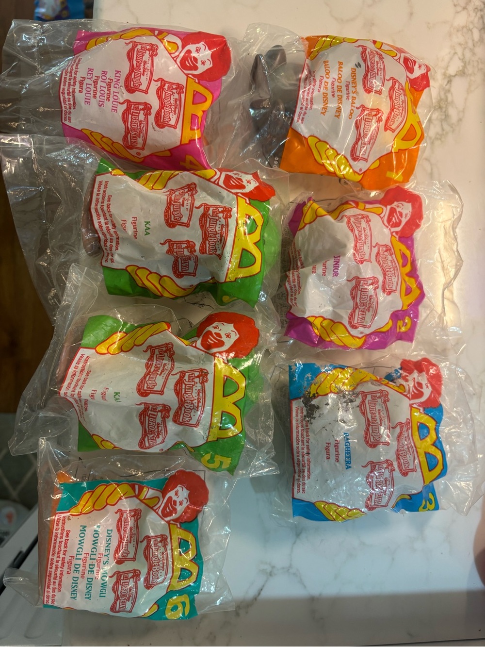 Jungle Book McDonald’s Happy Meal Toys
